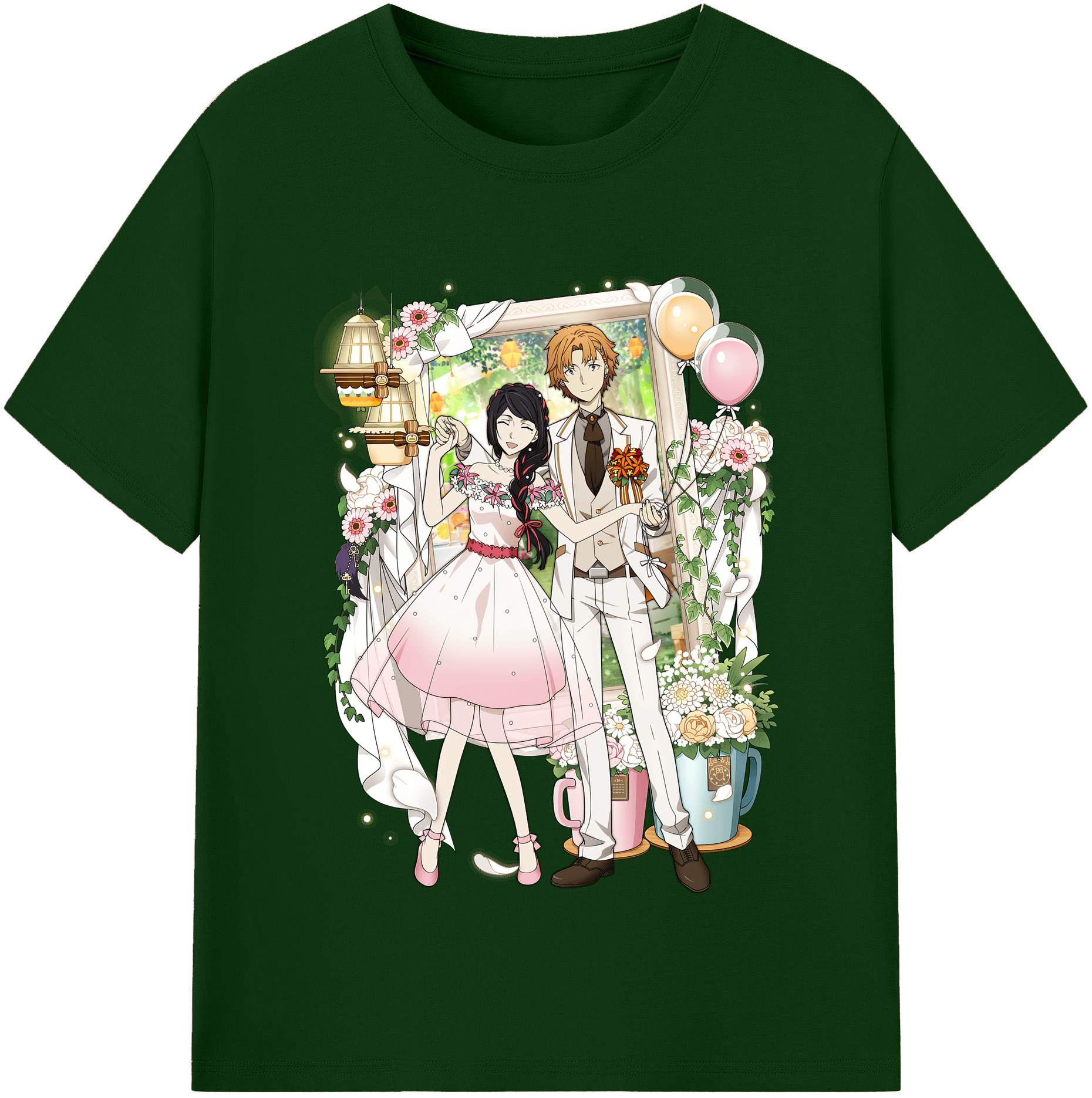（画像用） 文豪ストレイドッグス Bungo Stray Dogs 綿100％半袖Tシャツ（フロントプリント）